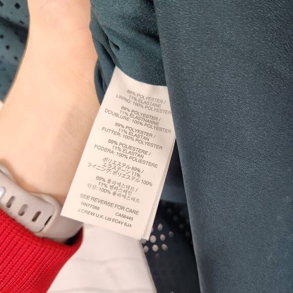 J. Crew Perforated Laser Cut Diamonds Draped Midi Dress Green Size 6 Holiday - Picture 12 of 14